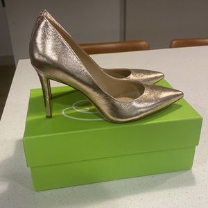 Sam Edelman Gold Heels